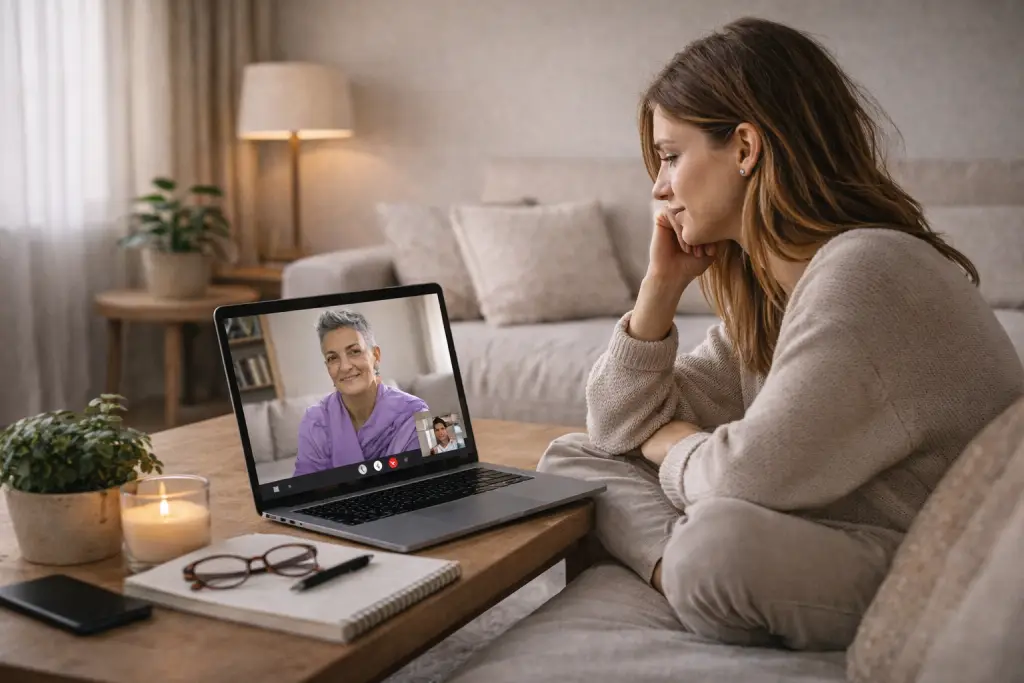 Consultas online de psicoterapia para la depresión de Luana del Monte